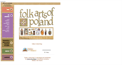 Desktop Screenshot of folkartsofpoland.com